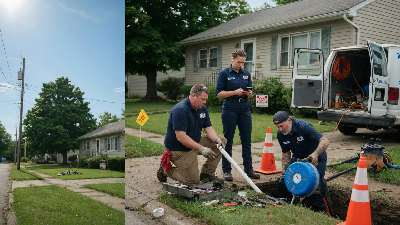 Sewer Line Repair in Sweet Valley, PA near me